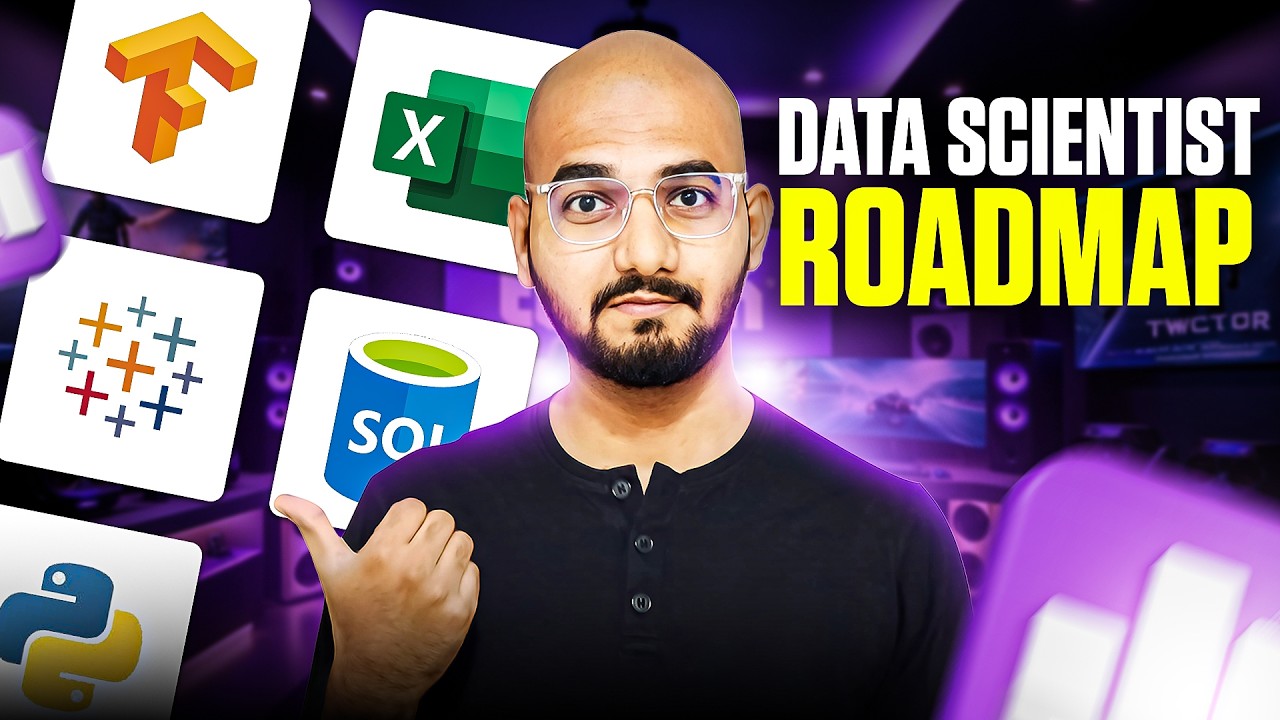 How to Become a Data Scientist in 2025 (Step-by-Step guide for Beginners) | in Tamil | Thoufiq M