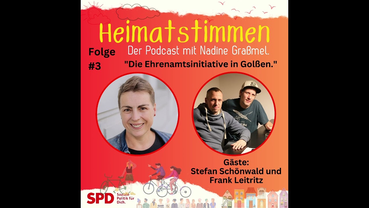 Folge #3: Heimatstimmen - Der Podcast mit Nadine Graßmel - Ehrenamtsinitiative in Golßen
