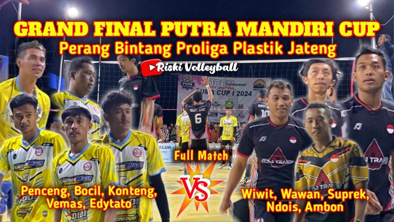 GRAND FINAL🔥🔥Wiwit Wawan Suprek VS Penceng Bocil Konteng |Diluar Prediksi AJ Trans VS Karya Muda