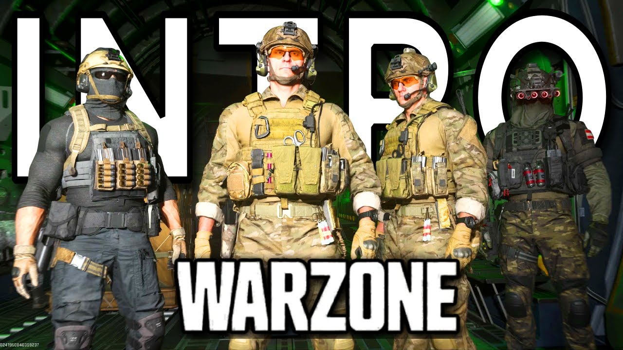 ALL NEW WARZONE INTROS (Squads, Trios, Duos & Solos) Vondel Map