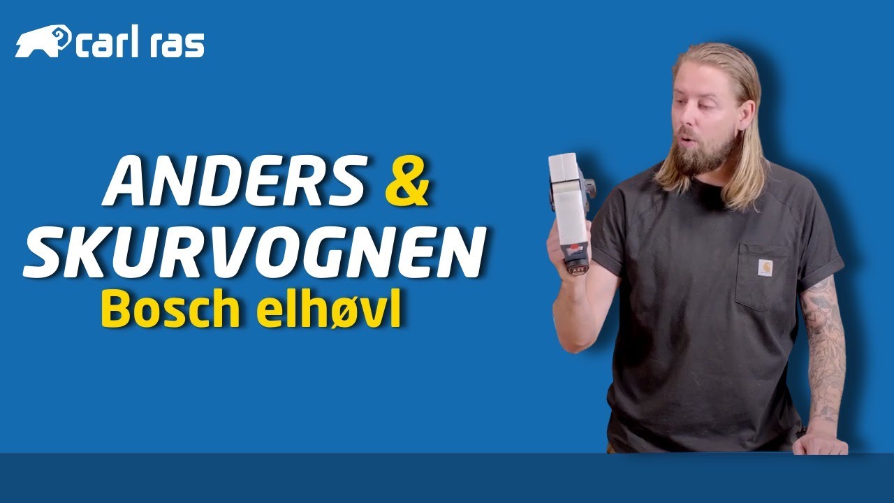 Anders & Værkstedet - Bosch elhøvl