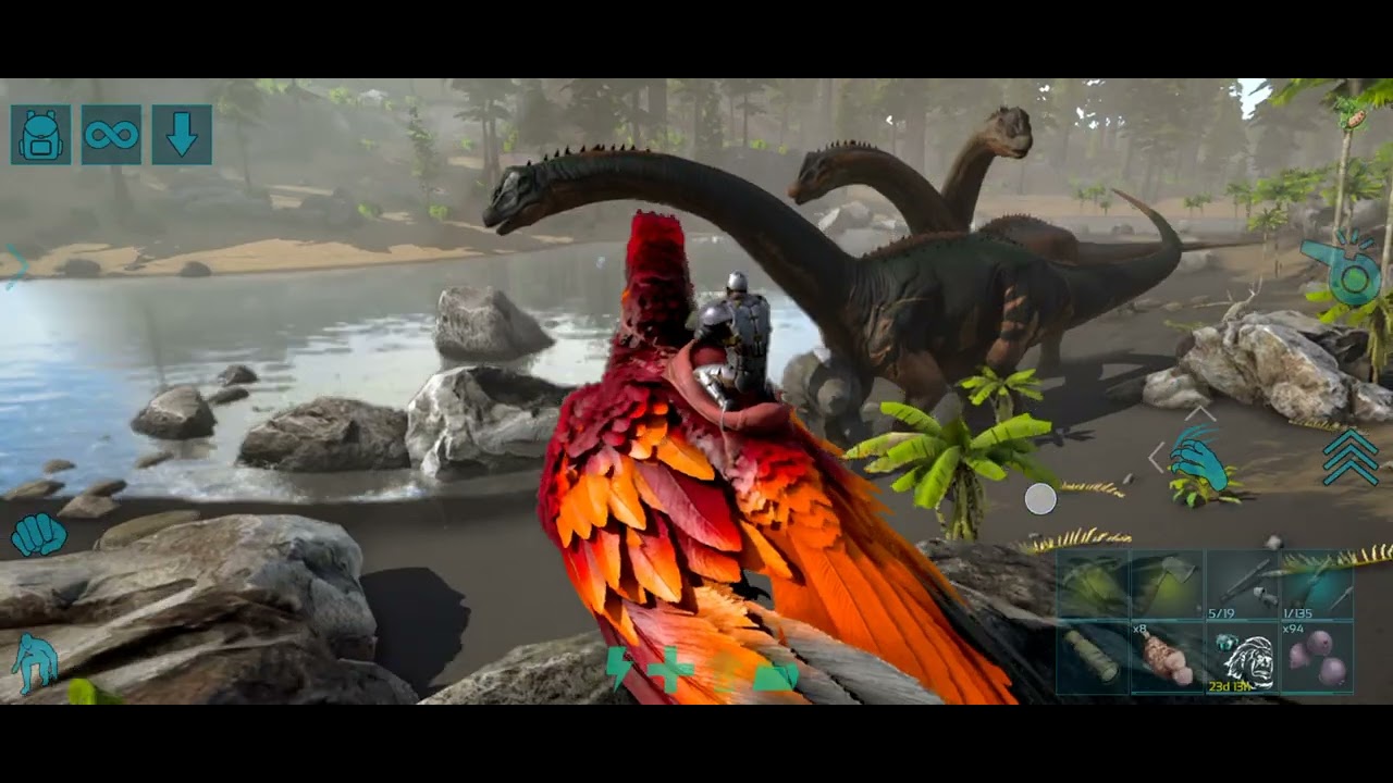 Ark Mobile ထဲကT Rex ကြီးဖမ်းကြည့်မယ်!!!Video လေးကိုကြိုက်ရင်likes and Subscribeနှိပ်ခဲ့ပေးကြပါအုံးဗျ