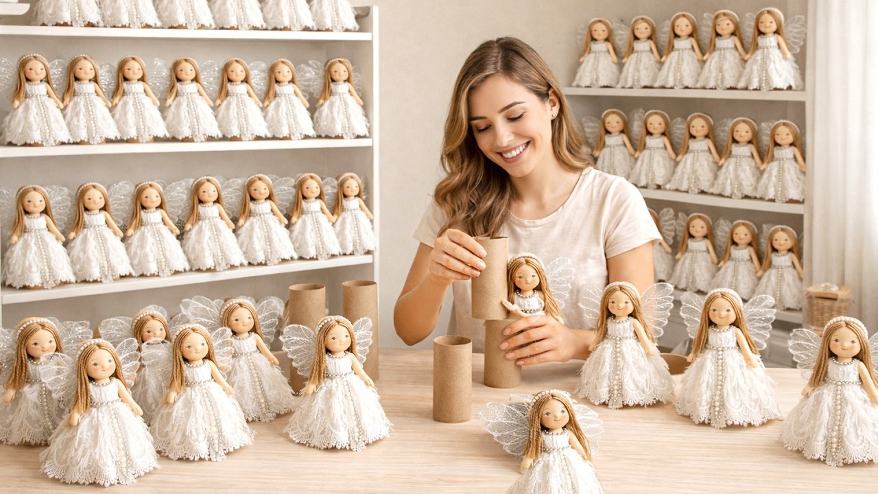 3 GENIUS Angel Doll Crafts You Can Make — I Sold Them ALL in 1 Day!