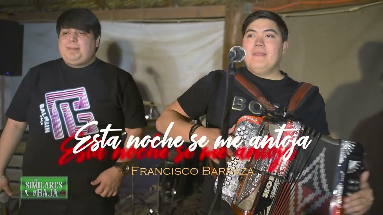 Los Similares de la Baja x Grupo La Ruleta - Esta noche se me antoja (VIDEO MUSICAL 2024)