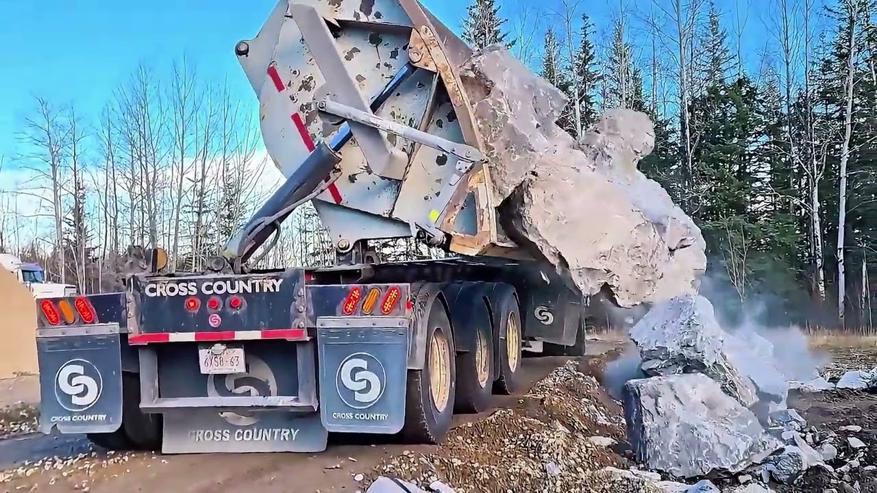 Side dump extreme loads
