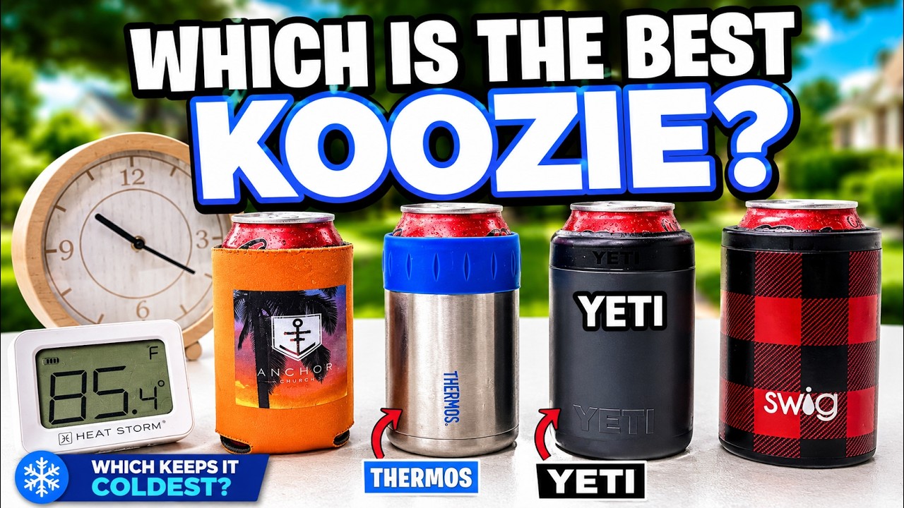I Tested Every Can Cooler
