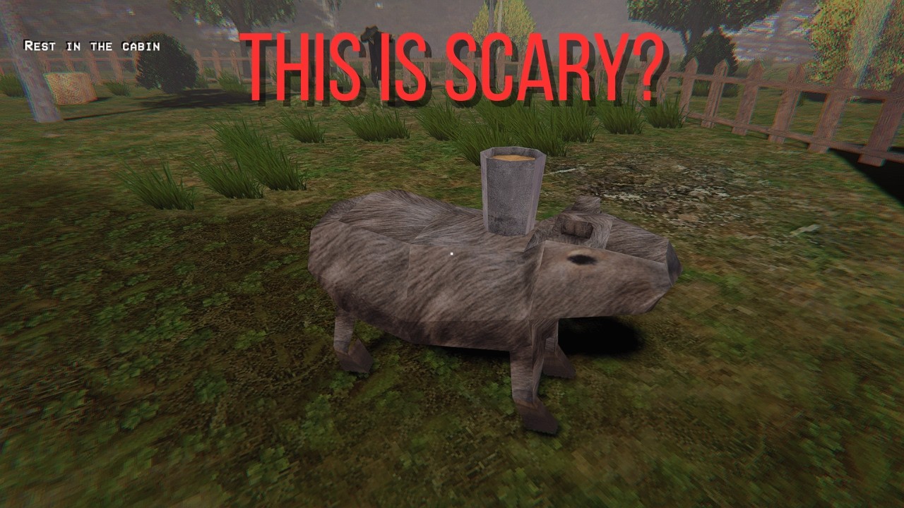 A Not Horror Game About Feeding Chickens Maybe Capybaras | KACIPBARA