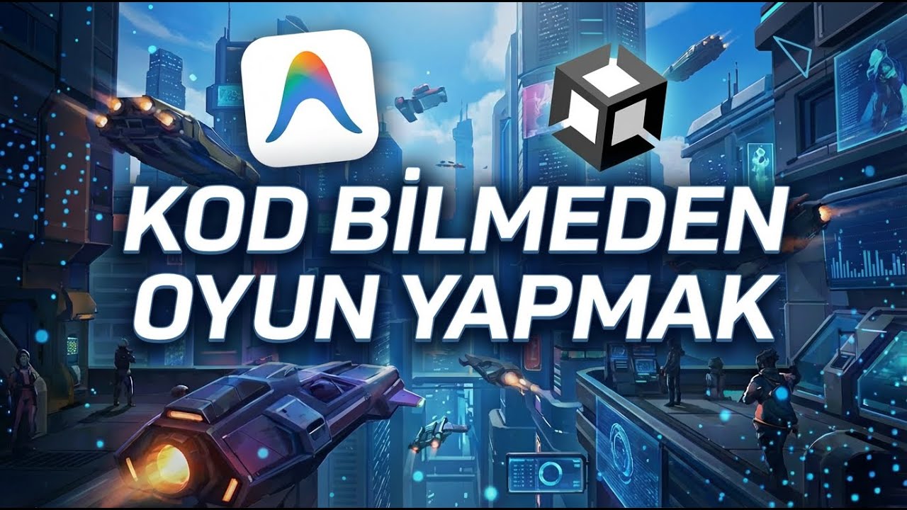Unity ile Kod Yazmadan Oyun Yapmak Mümkün mü? (Adım Adım)