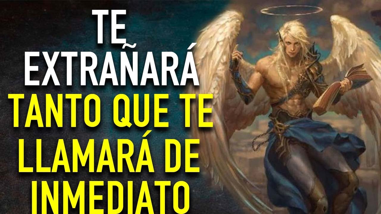 ORACION PODEROSA A EL ANGEL DE LUZ PARA QUE TE EXTRAÑE MUCHO Y TE LLAME POR TELEFONO DE INMEDIATO