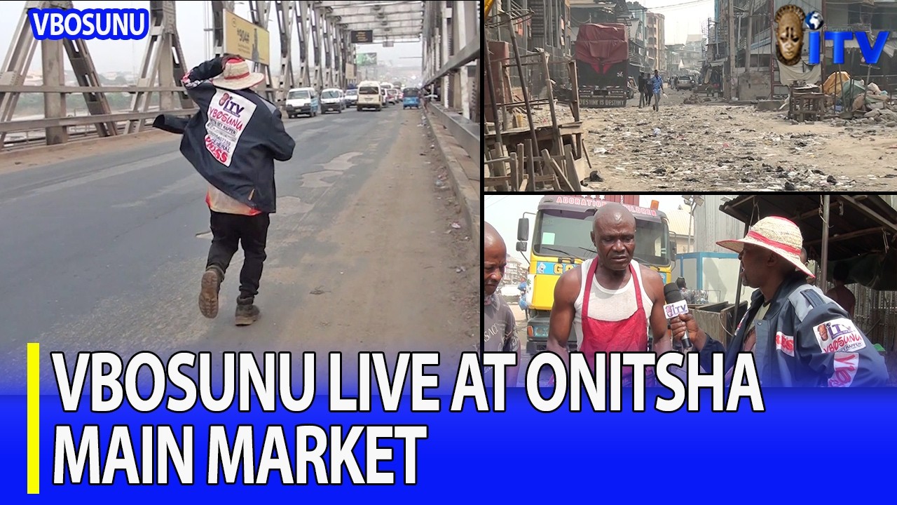 Vbosunu Live at Onitsha Main Market: We Need Security to End the Sit-at-Home | VBOSUNU