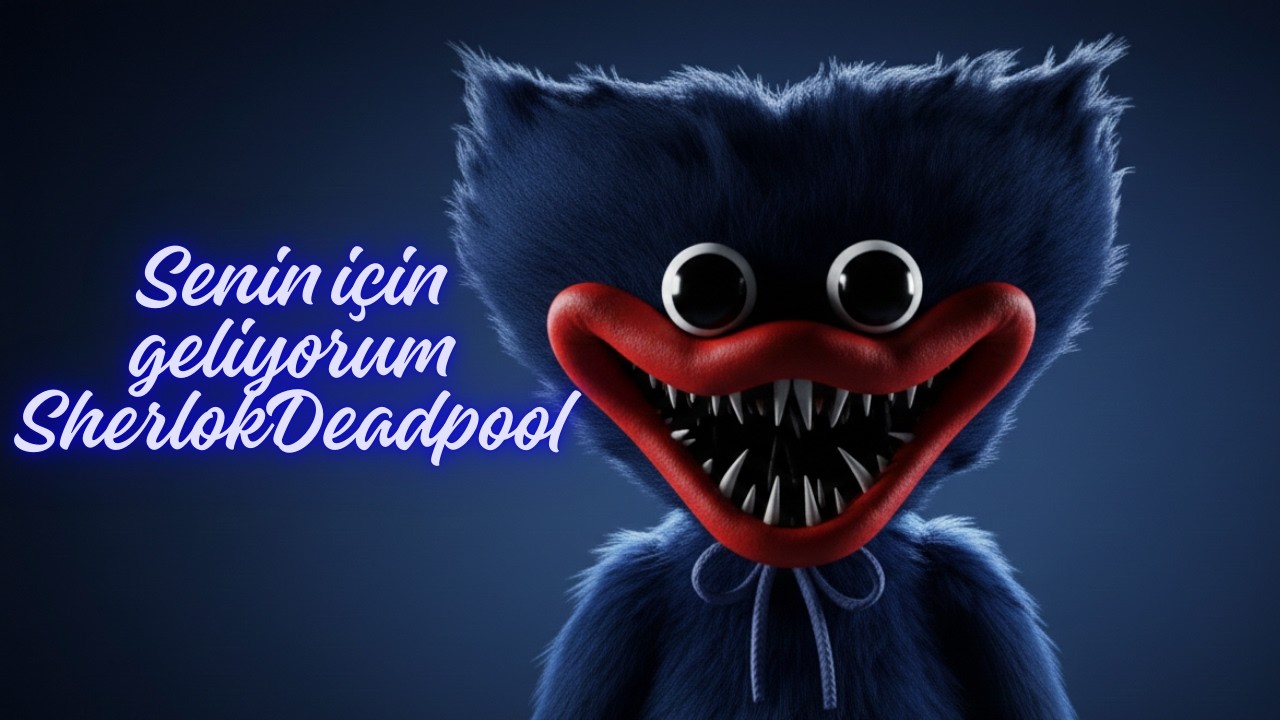 Huggy Wuggy peşimde!!!