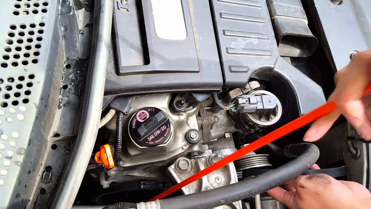 Сделай сам: ПРОСТАЯ замена поликлинового ремня на гибриде Honda Civic 2006 - 2009 годов.