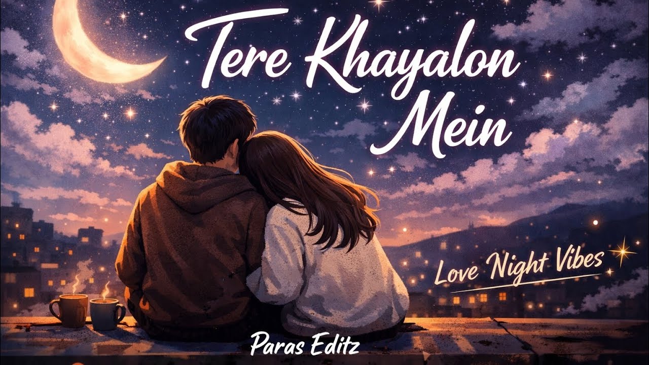 Kho Gaya Tere Khayalon Mein 💫 | Hindi Lofi Love Song Paras Editz 