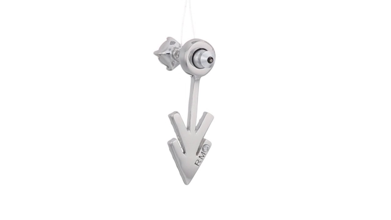 Rebecca Minkoff Stud Double V Front Back Earrings  SKU:8842794