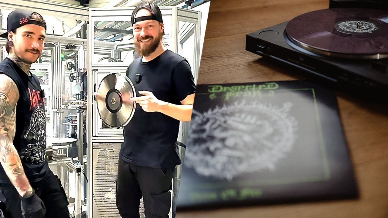 DESERTED FEAR – Veins Of Fire auf Vinyl gepresst! (Behind the Scenes Doku)
