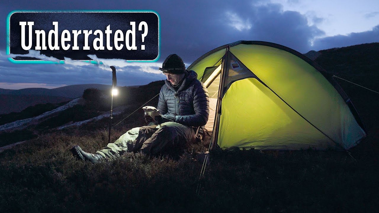 Wild Camping in Ireland 🍀 Solo Mountain Camp Helm Compact 1 Person Tent