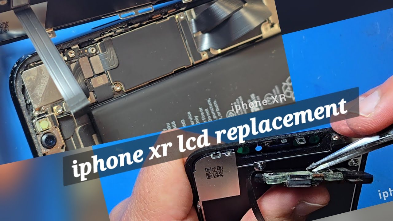 Замена экрана iPhone XR (подробно)