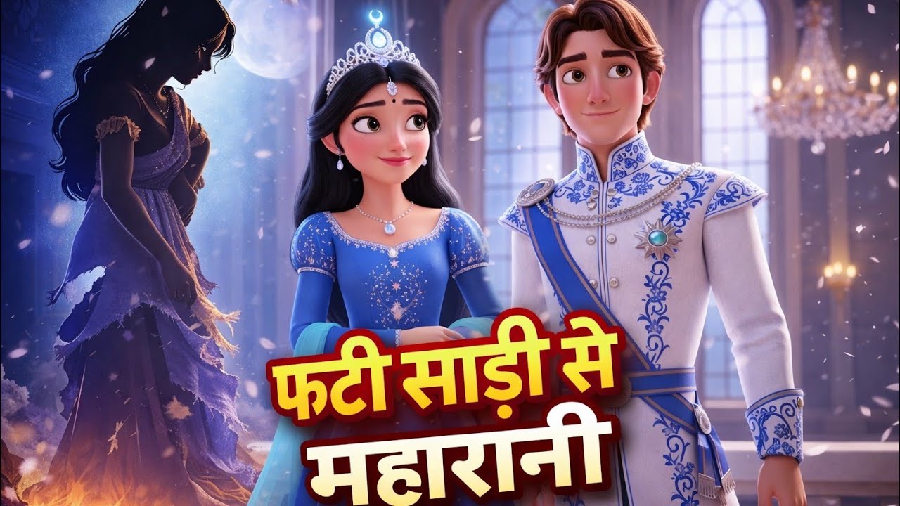 “फटी साड़ी से महारानी तक 👑 | चाँदपरी का वादा”| 