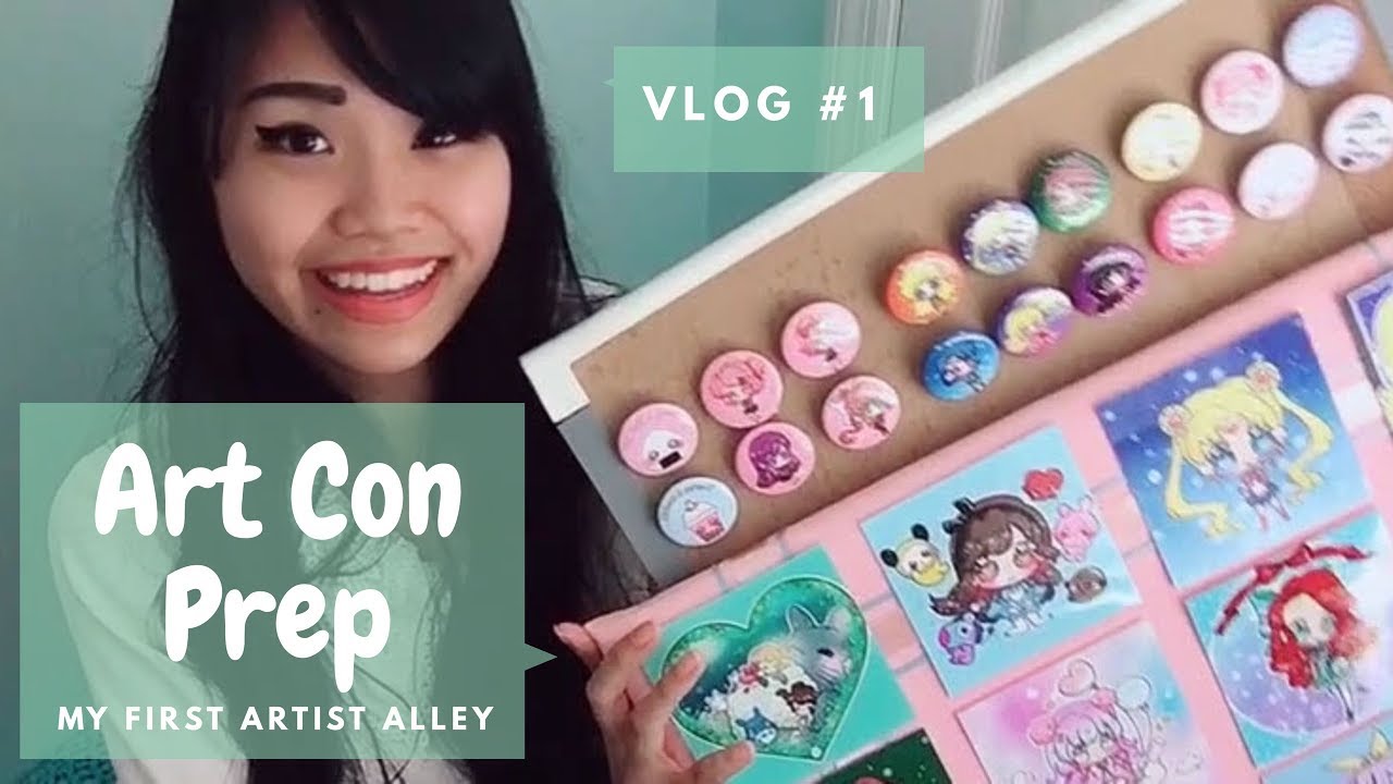 Artist Alley Vlog 1: Con Prep