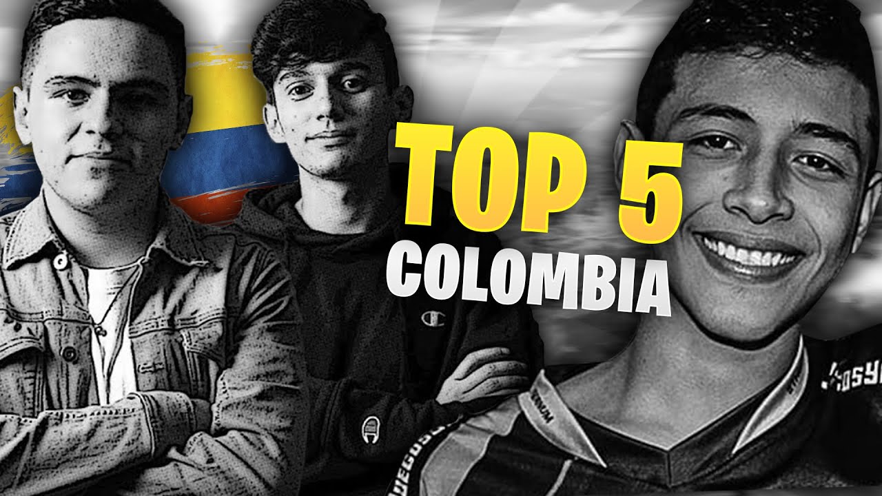 TOP 5 MEJORES JUGADORES DE COLOMBIA! - MrPoro