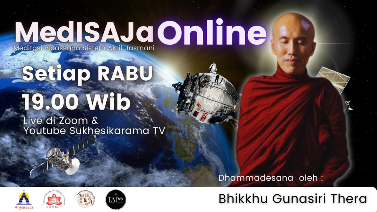 Meditasi Online - Duduk Episode  137  (Meditasi Sistem Aktif Jasmani)