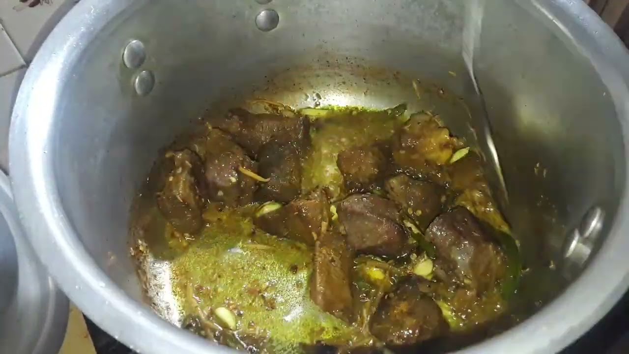 Camel meat karhai 