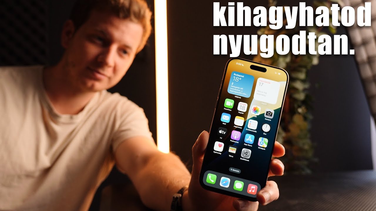 Kaptam egy iPhone 16 Pro Maxot, bár meglennék nélküle.