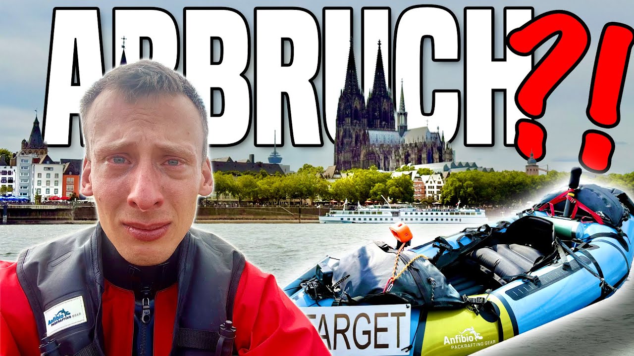 350km in 96h im PACKRAFT – Mein Versuch, den Rhein von Köln bis an die Nordsee zu paddeln