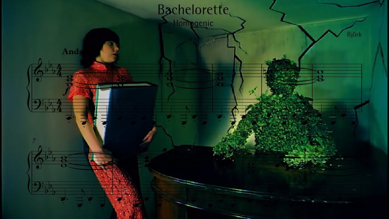 Bachelorette - Björk (piano arrangement)