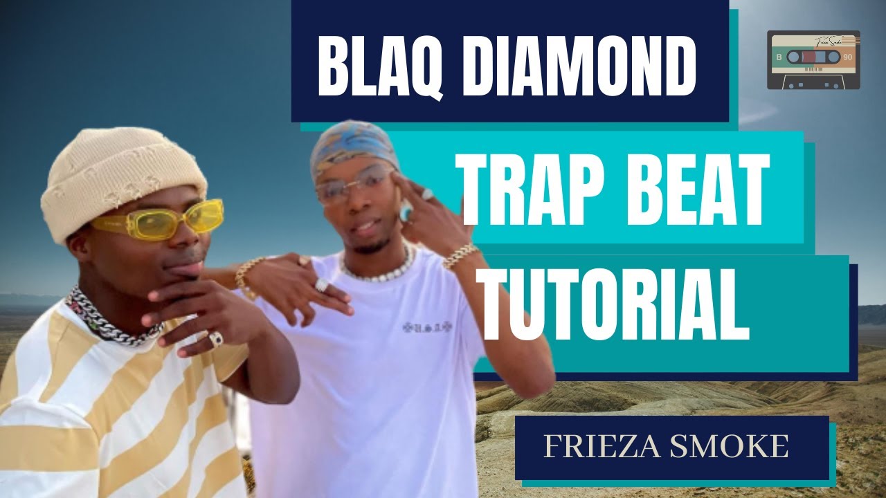How To Make South African Trap Beat Fl Studio Tutorial  (Blaq Diamond Type Beat)