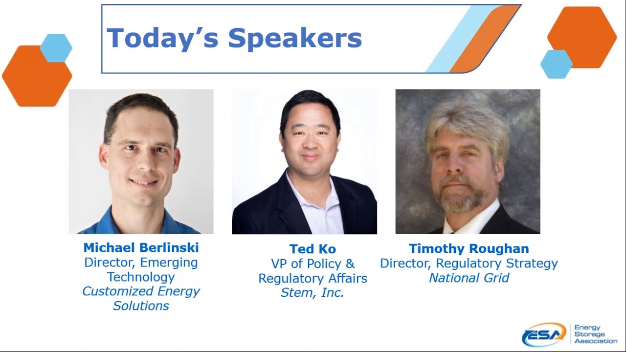 FERC ORDER 2222: Implications for Storage Aggregations, the Grid, and Resilience Webinar