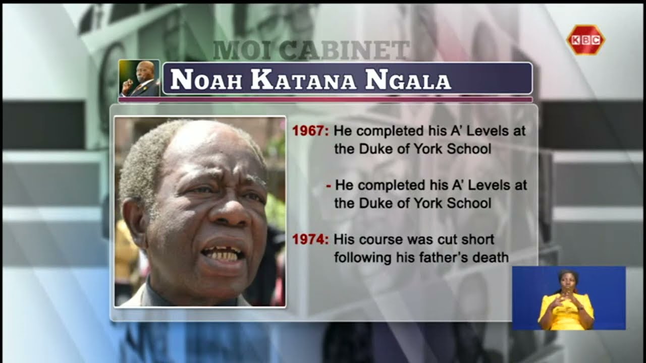 The Cabinet: We focus on Noah Katana Ngala who served as Cabinet Minister for 17 uninterrupted years