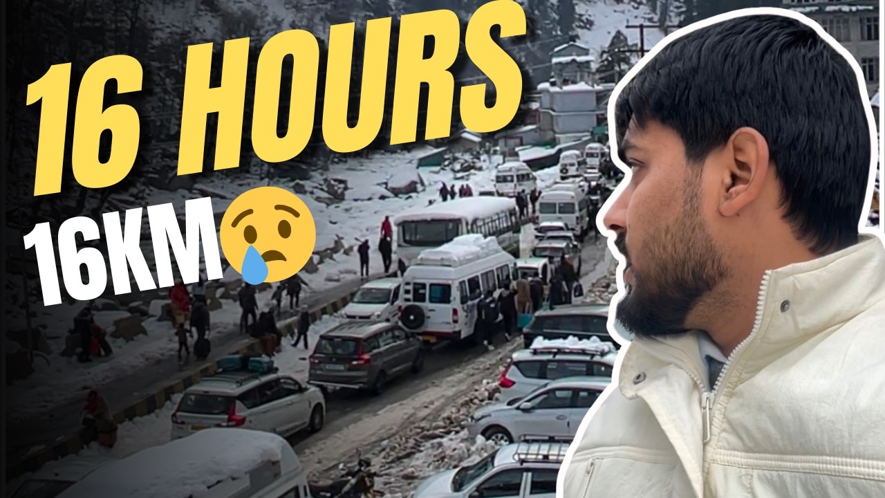 Manali Se Delhi Aate Waqt 16 Ghante Traffic 😶🚗 | Solang Valley | Vlog Part 4