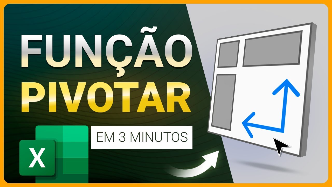 Aprenda a Usar a Função PIVOTAR no Excel (EM 3 MINUTOS!)