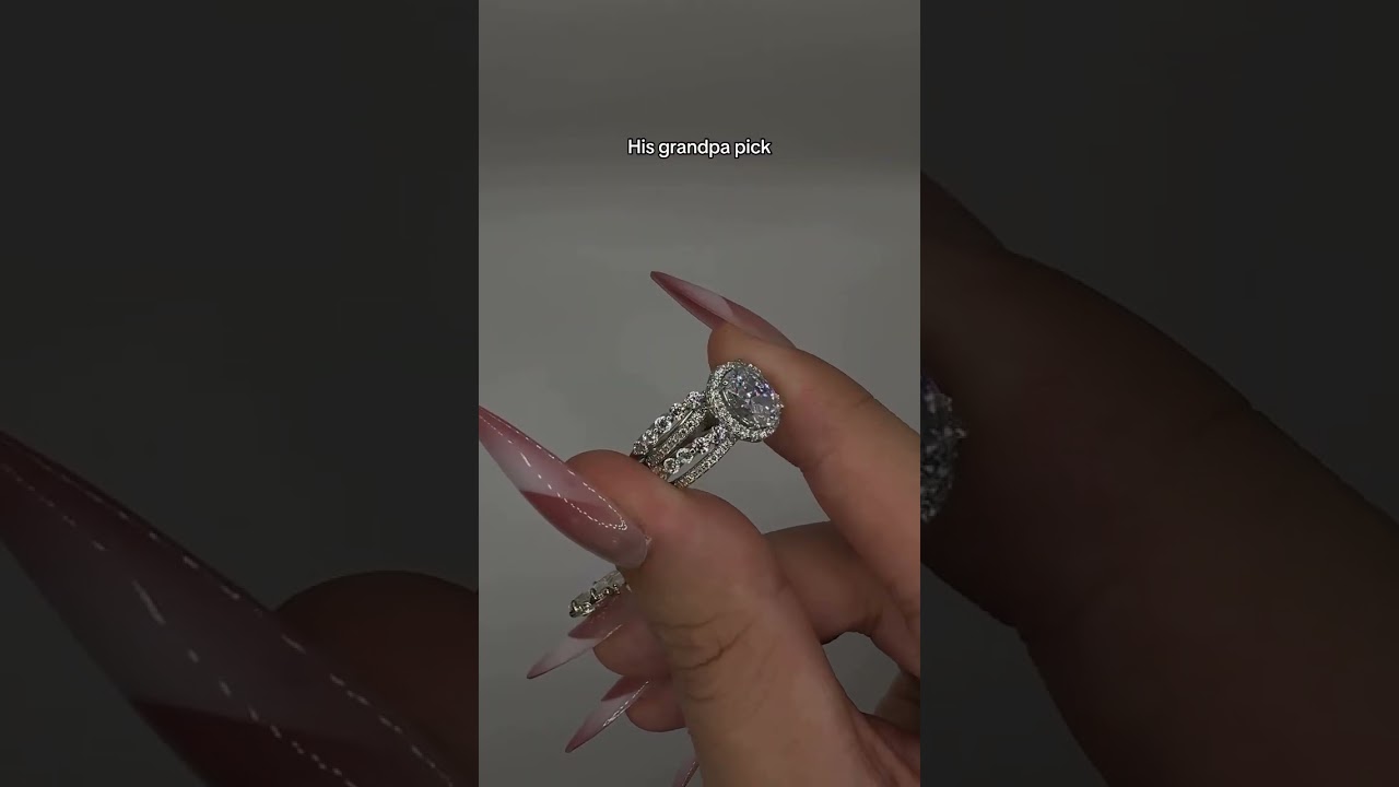 Which pick is the best? 💕 #diamond #love #ring #couple #shorts