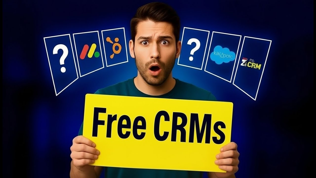 Best Free CRM Software 2026 (Top 5 Free CRMs Handpicked)