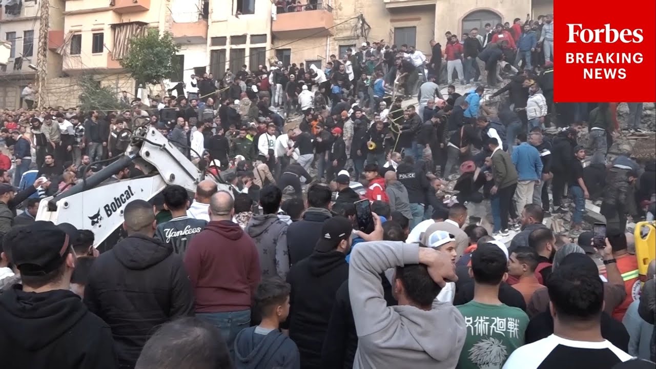Massive Building Collapse In Lebanon Leaves At Least Six Dead And Prompting Search For Survivors