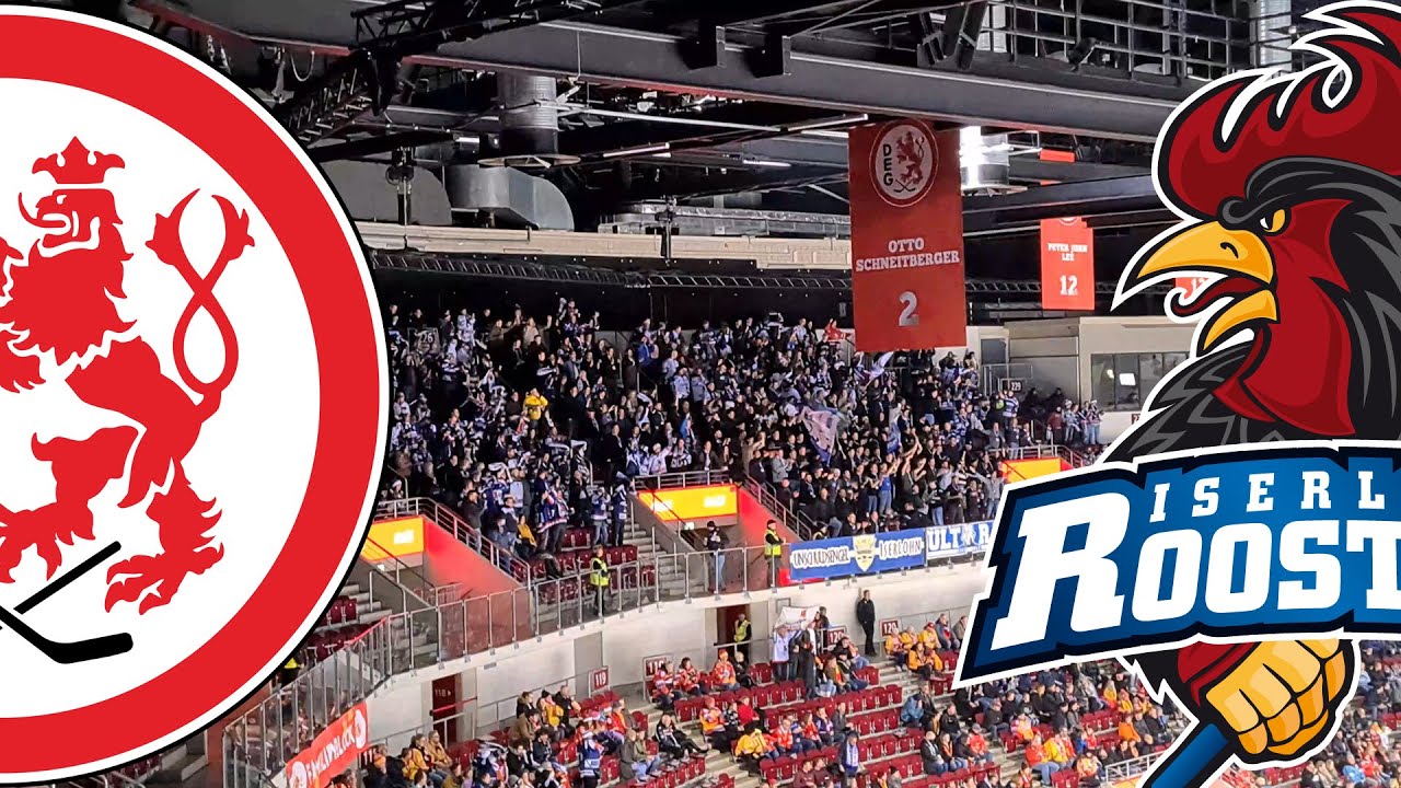 LAUTSTARKES NRW DERBY IM EISHOCKEY! | Vlog bei DEG vs. IEC
