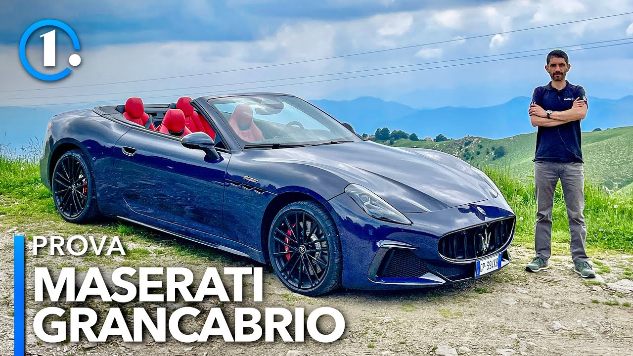 Maserati GranCabrio 2024: VA A 300 KM/H con 4 POSTI 
