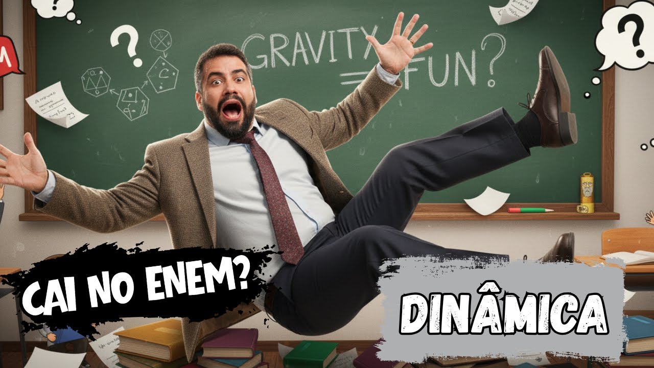 CAI NO ENEM, PROFESSOR? DINÂMICA - Um pai faz um balanço utilizando dois segmentos paralelos ...