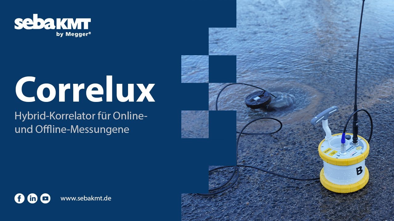 𝘋𝘌 - SebaKMT - Correlux C-3 Hybrid-Korrelator f&uuml;r Online- und Offline-Messungen | Korrelatoren