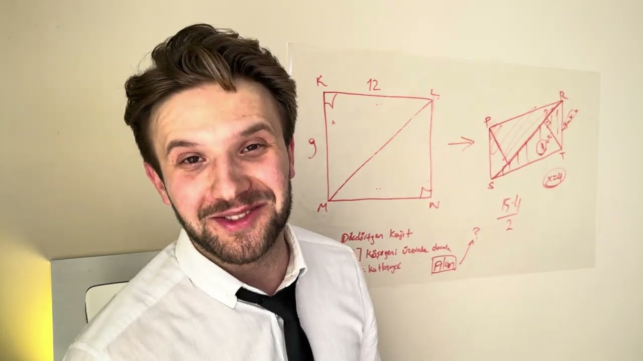 İşte Beyin Yakan Katlamalı Geometri Sorusu!