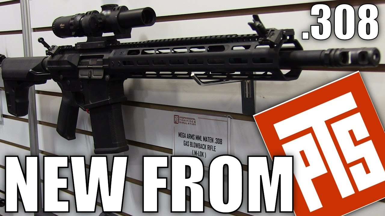 Mega Arms .308 and Radian MI-T556 GBB Rifles From PTS - Shot Show 2017