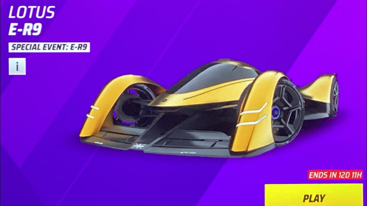 Lotus E-R9 special event
