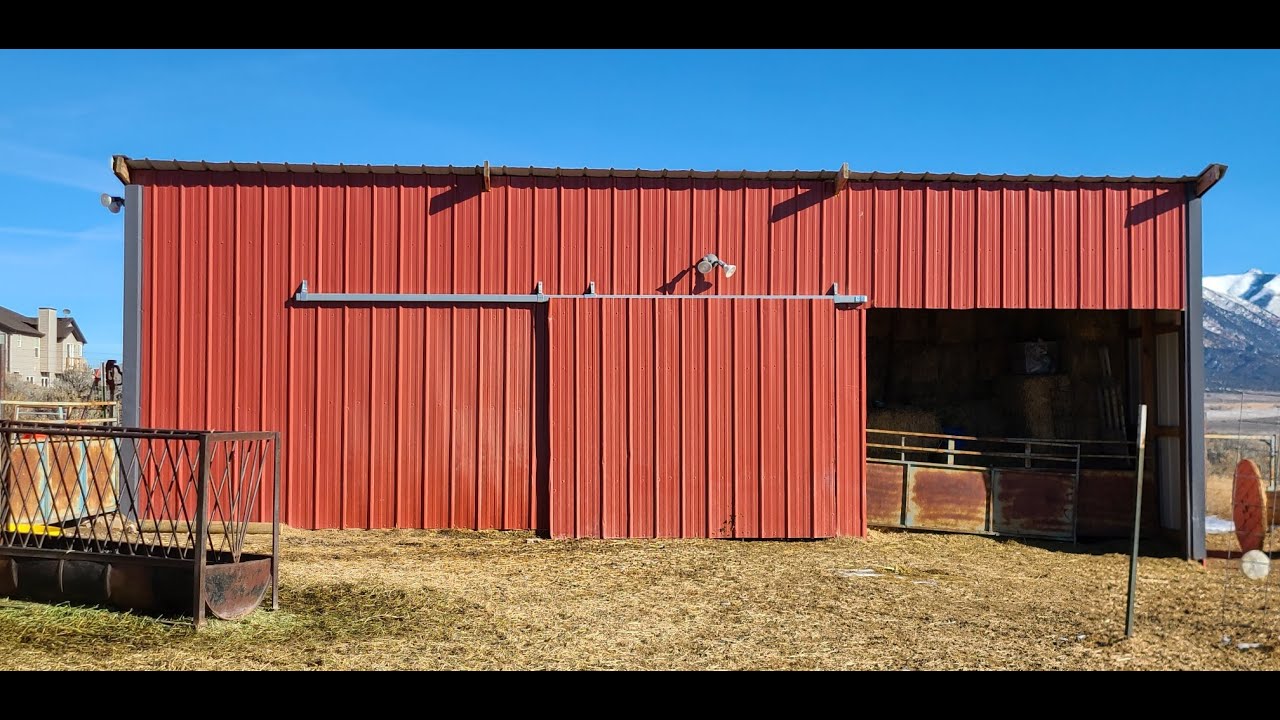 Boer Goat Barn Setup 2020