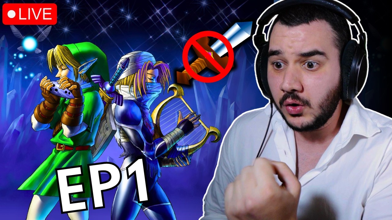 Can I Beat ZELDA OCARINA OF TIME Without the Sword? - EP 1