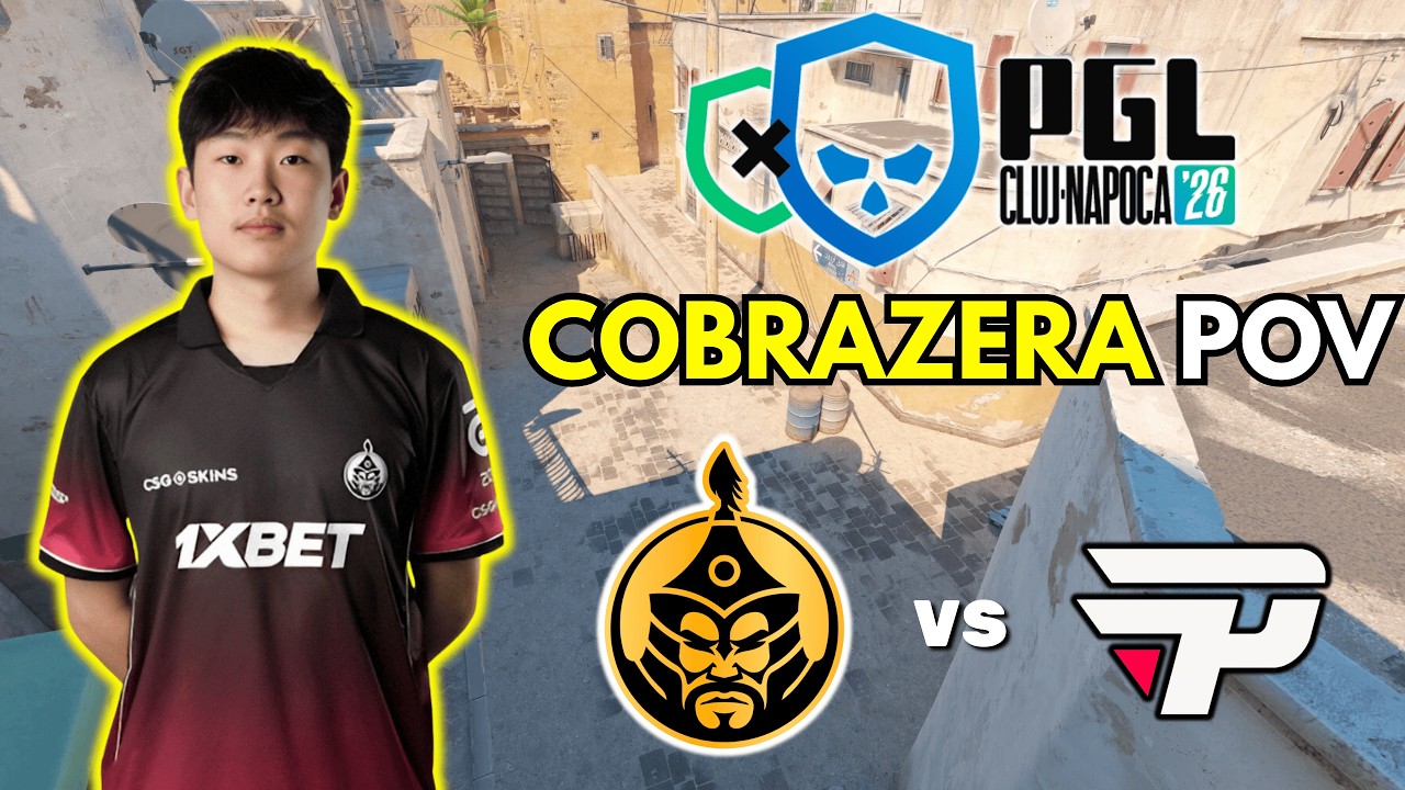 cobrazera POV | TheMongolz vs paiN (25/3/3) RATING 2.61 ADR 142.2 CS2 PGL Cluj-Napoca 2026