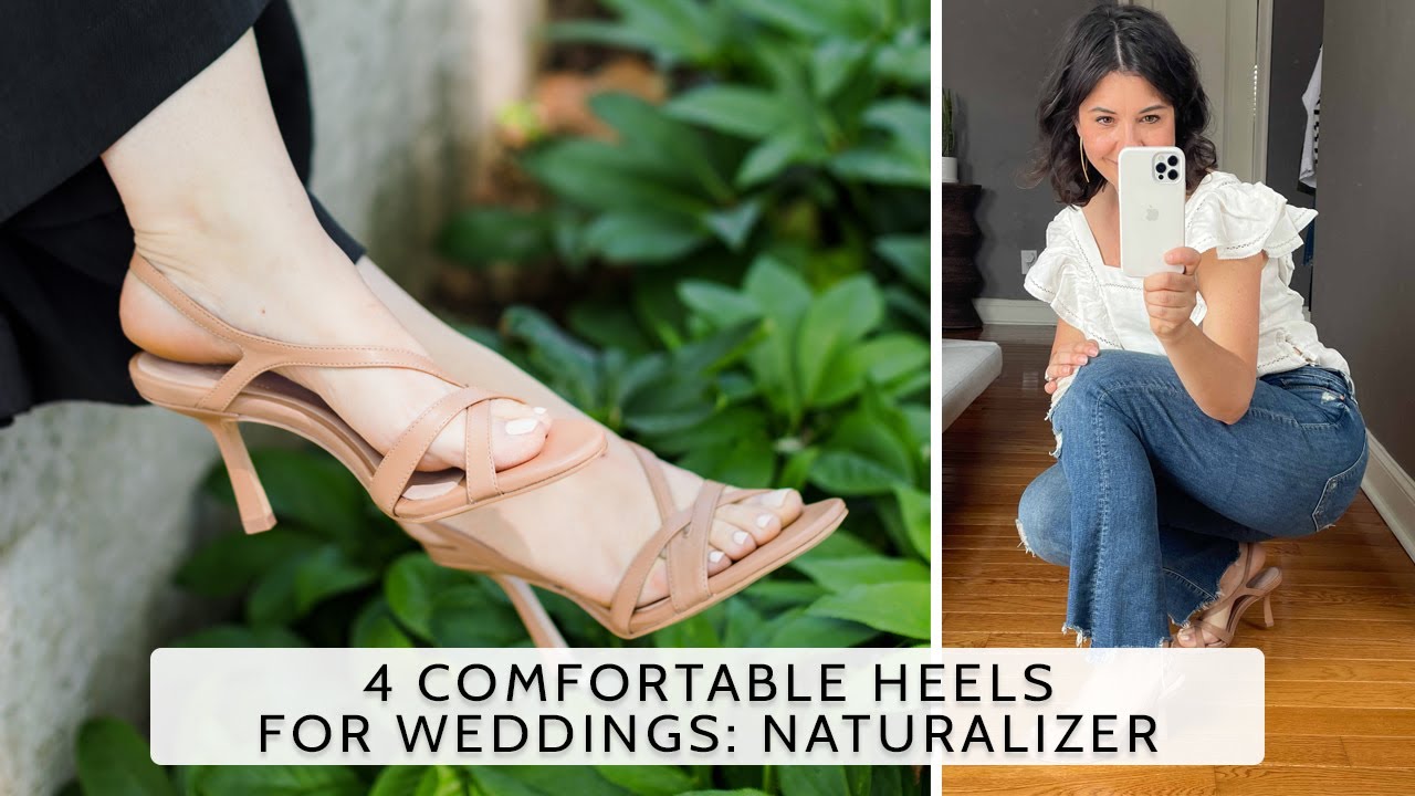 Naturalizer: Comfy Heels For Weddings & Events