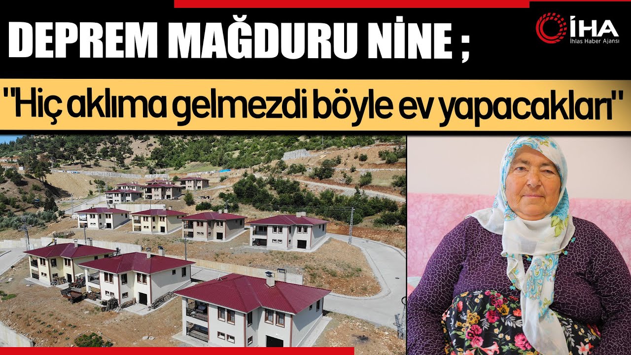 Deprem Mağduru Nine: 