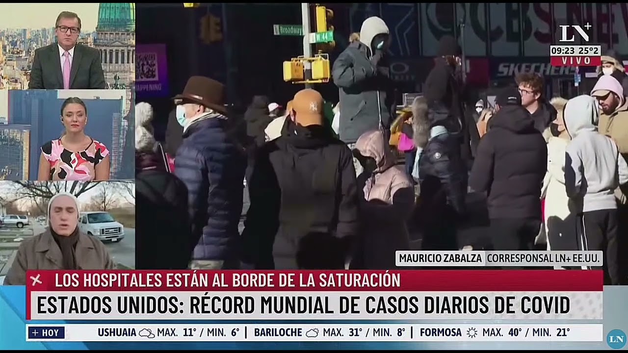 LA NACION+ EDUARDO SERENELLINI, GUSTAVO SEGRE, SOFIA KOTLER Inflacion y Omicron en EEUU, Zabalza